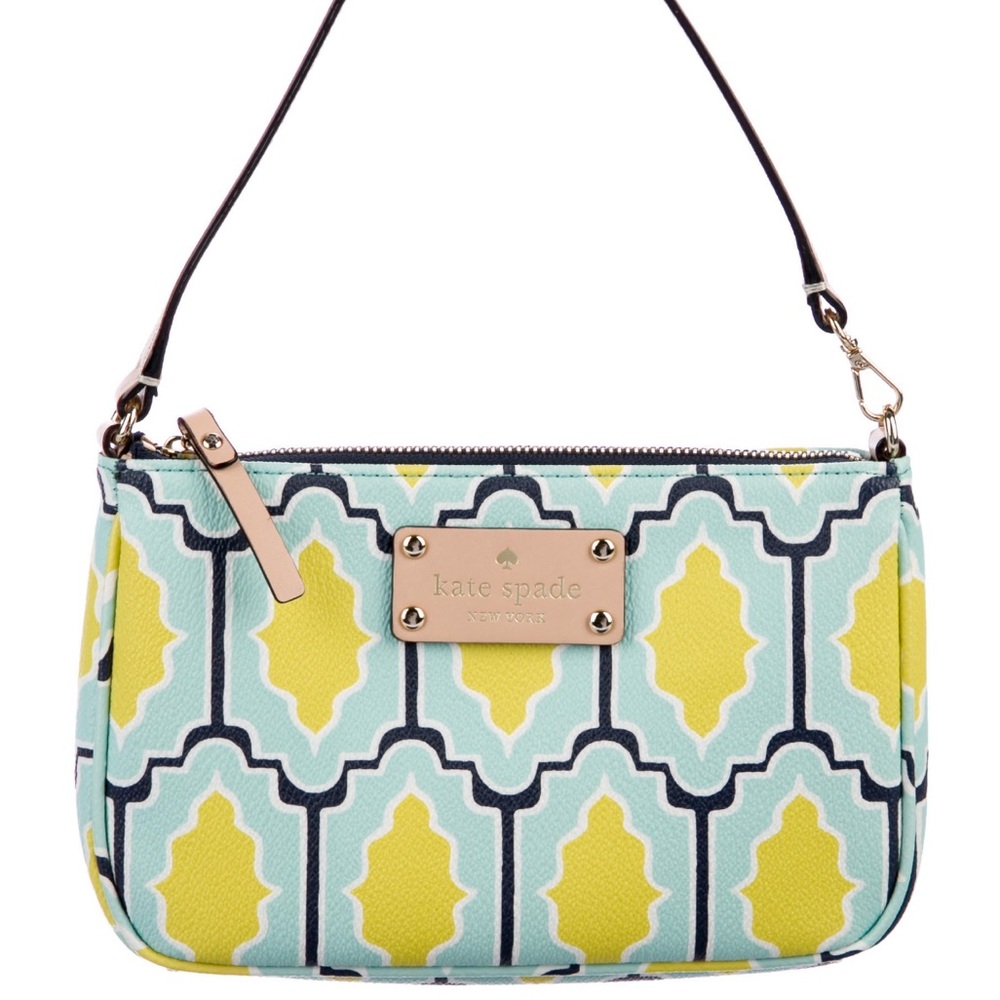 Kate Spade Cabana Tile Linet Wristlet